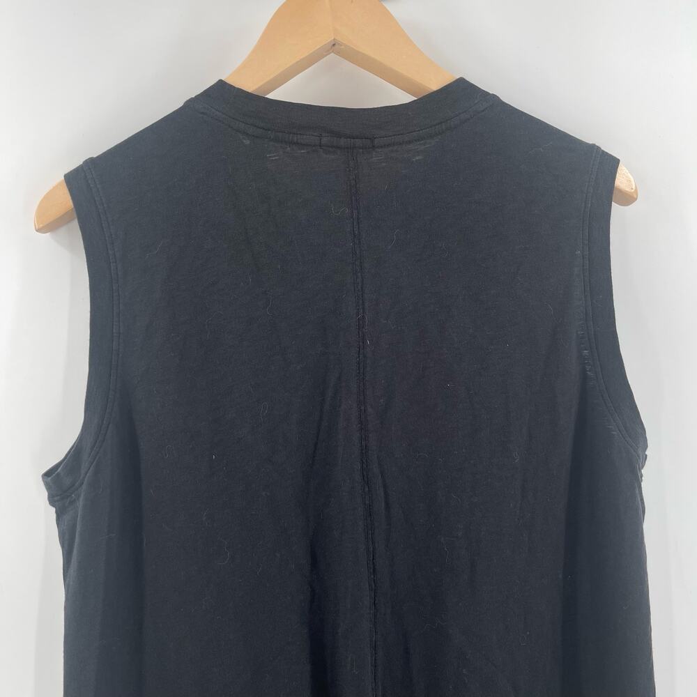 ATM Anthony Thomas Melillo Dress Size Large Sleeveless Pocket Cotton Jersey Mini - Picture 10 of 12